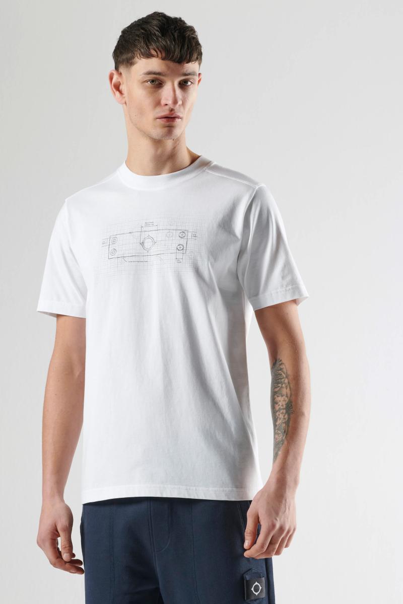 BADGE BLUEPRINT TEE